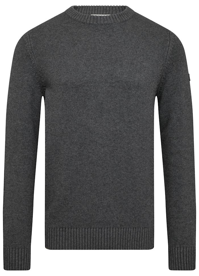 Bruun & Stengade Strik & Sweat 2502-04005-grey_S - Bygholm Menswear